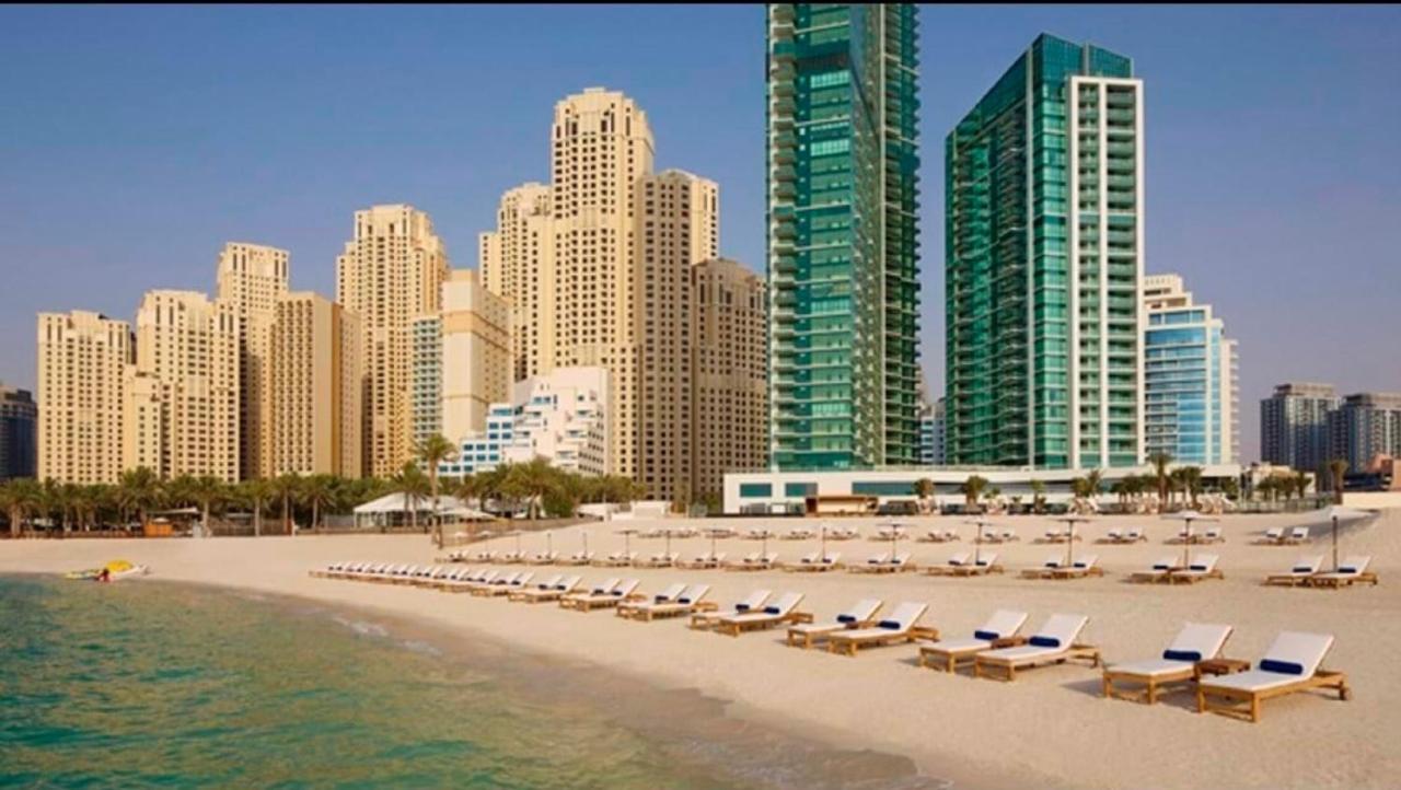 Stunning 5* 4Br-Oceanfront-Apartment Dubaj Zewnętrze zdjęcie