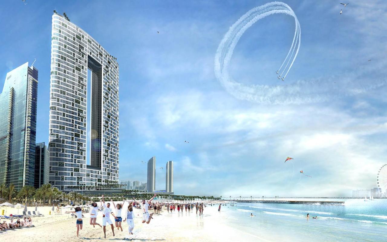 Stunning 5* 4Br-Oceanfront-Apartment Dubaj Zewnętrze zdjęcie