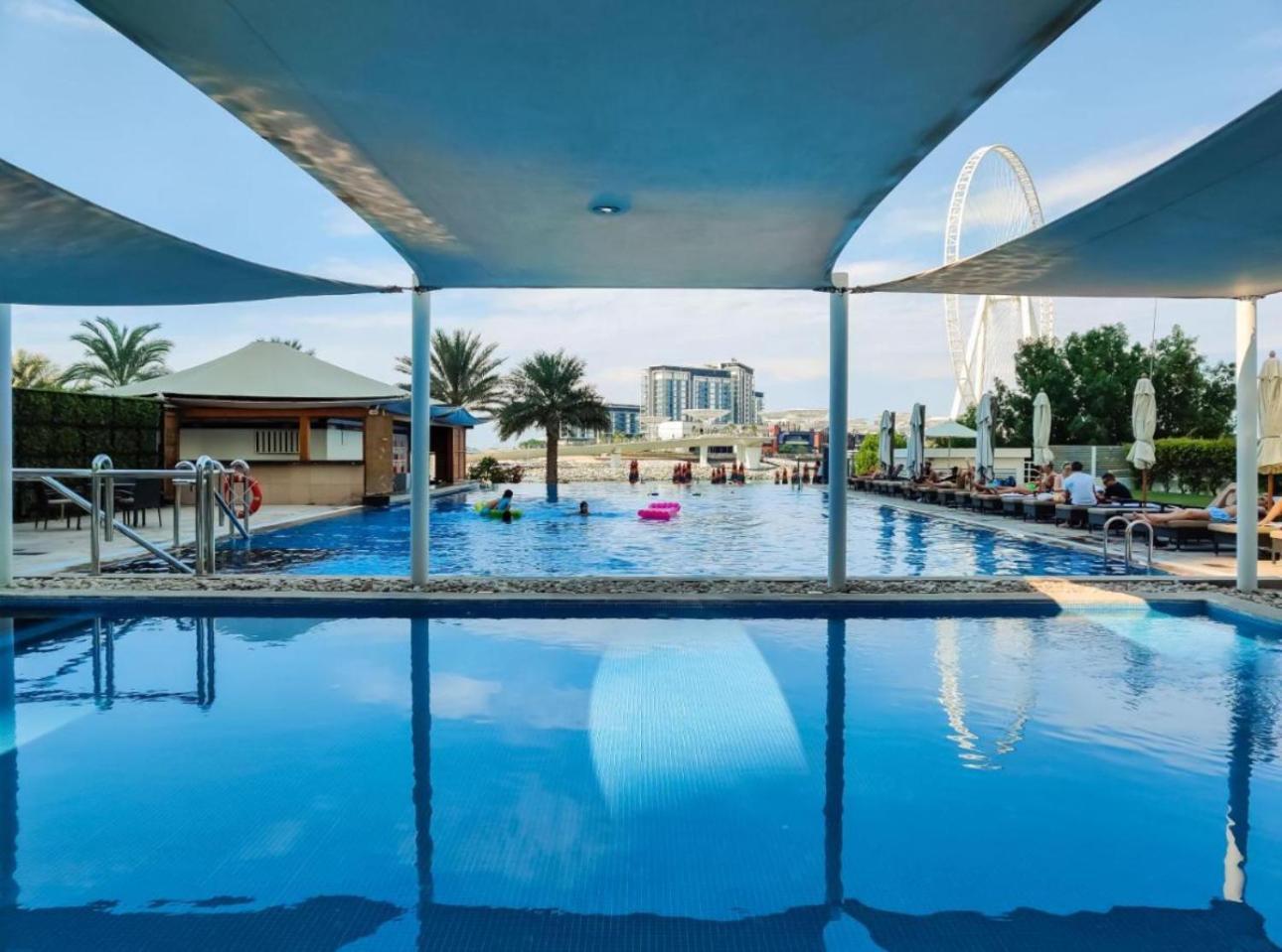 Stunning 5* 4Br-Oceanfront-Apartment Dubaj Zewnętrze zdjęcie