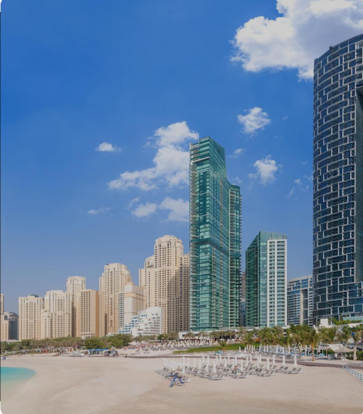 Stunning 5* 4Br-Oceanfront-Apartment Dubaj Zewnętrze zdjęcie