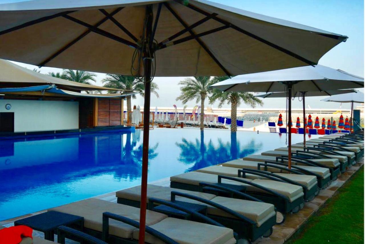 Stunning 5* 4Br-Oceanfront-Apartment Dubaj Zewnętrze zdjęcie