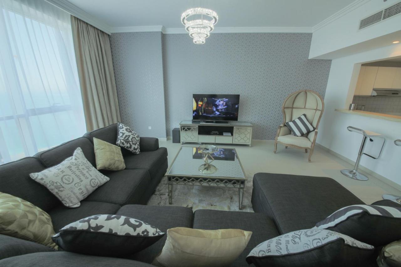 Stunning 5* 4Br-Oceanfront-Apartment Dubaj Zewnętrze zdjęcie